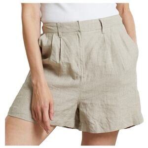 Frame Denim Women's Tan Linen Shorts